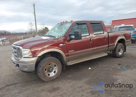 2006 Ford F250 Super Duty from USA, damaged, VIN 1FTSW21PX6EA05409